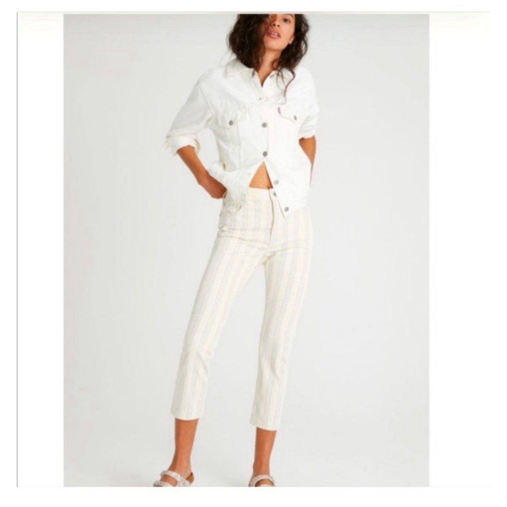 Pilcro & The Letterpress Fleur High-Rise size 25 Slim Boyfriend Jeans - Picture 2 of 12